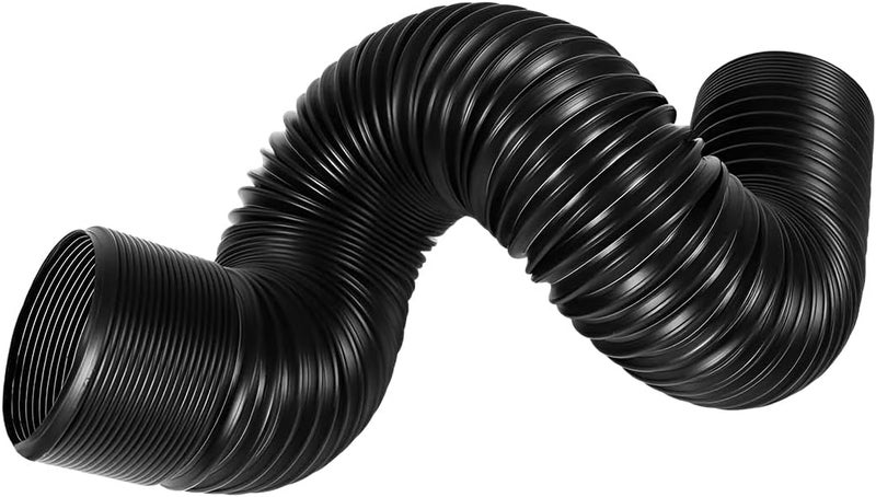 NYTKL 3 Inch Cold Air Intake Pipe, Flexible Car Cold Air Duct Hose Extendable to 39-3/8", Universal Adjustable Automotive Ducting Turbo Intake Inlet Tube Pipe, Car Accessories - Image 1